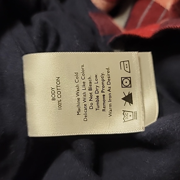 EDDIE BAUER 100% COTTON LINED BUTTON UP HOODIE JACKET SHIRT 3 POCKETS WO… - Picture 4 of 13
